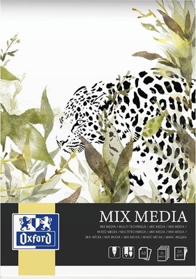 Oxford Art Mixed Media Block ''Mix Media'' DIN A3 225 g/qm 25 Blatt