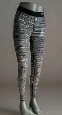 NIKE PRO Sporthose Leggings grau gemustert Gr.S-36/38 w.Neu