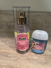 New Bath Body Works PEEPS PEEPIN IT REAL Fine Fragrance Mist 2.5 Oz Hand Gel