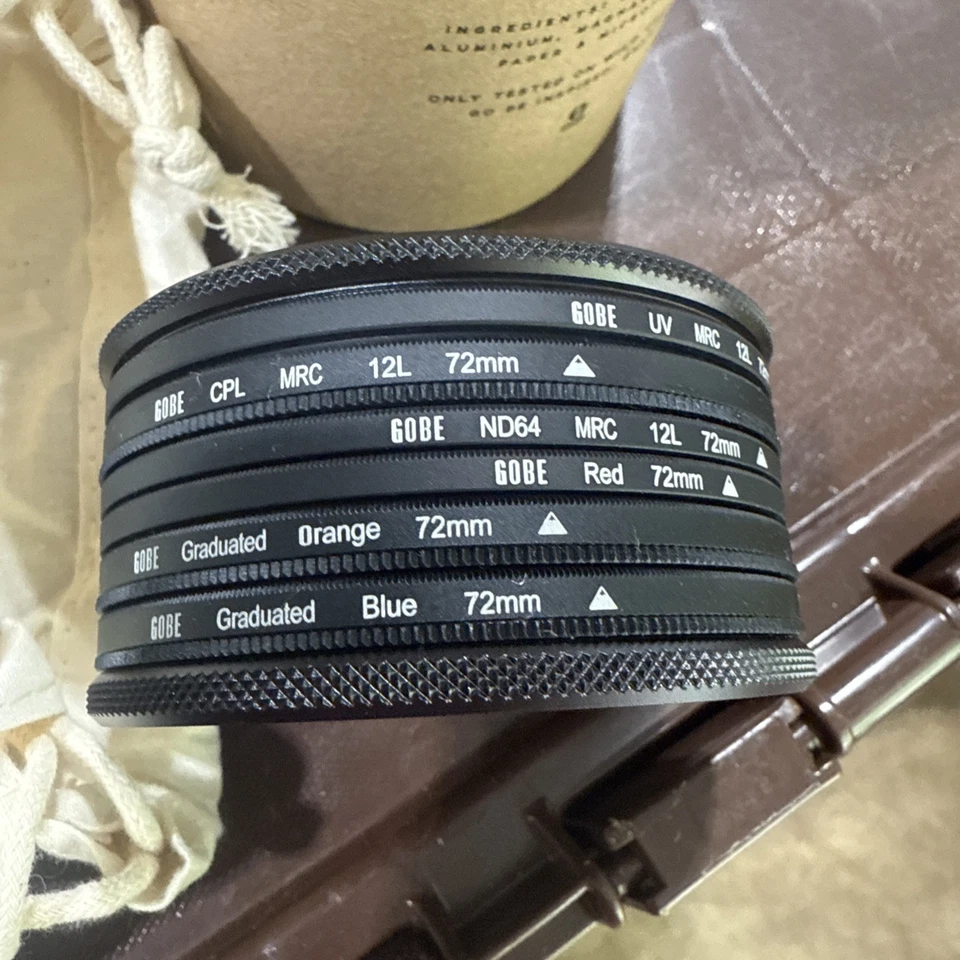 Gobe/Urth 72mm ND (Neutral Density) Filter - Double Set (ND 2,4,8,8,64,1000) - Image 4 of 4