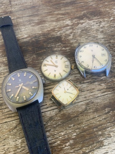 Montre Lip Vintage - Calibre Int 21600 - À Réparer Ou Pour Pièces Détachées
