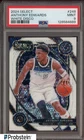 2024 Panini Select White Disco Prizm #248 Anthony Edwards 12/75 PSA 9 MINT