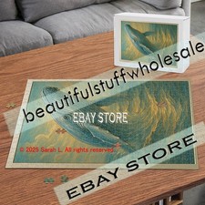 500 piece jigsaw puzzle Whale Ocean