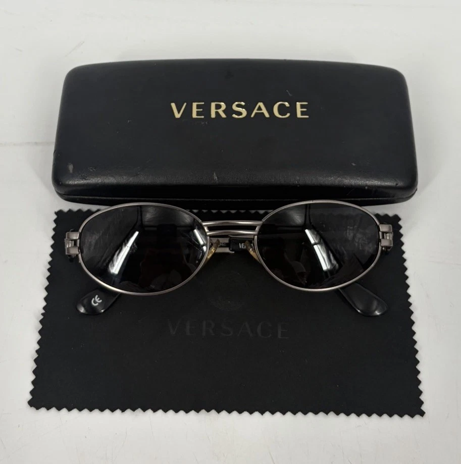 GIANNI VERSACE MOD.S61 サングラス ヴィンテージ GIANNI VERSACE Mod.S61 col 14L Sunglasses Gold Brown Frame Medusa