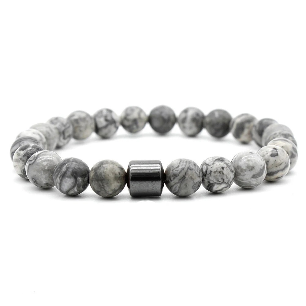 Quit Smoking Stop Smoking Bracelet Anti-anxiety Men Women Natural Stone Bracelet