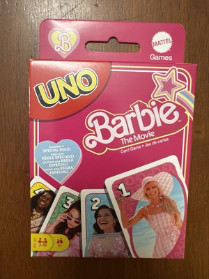 UNO Barbie The Movie Card Game Mattel Games