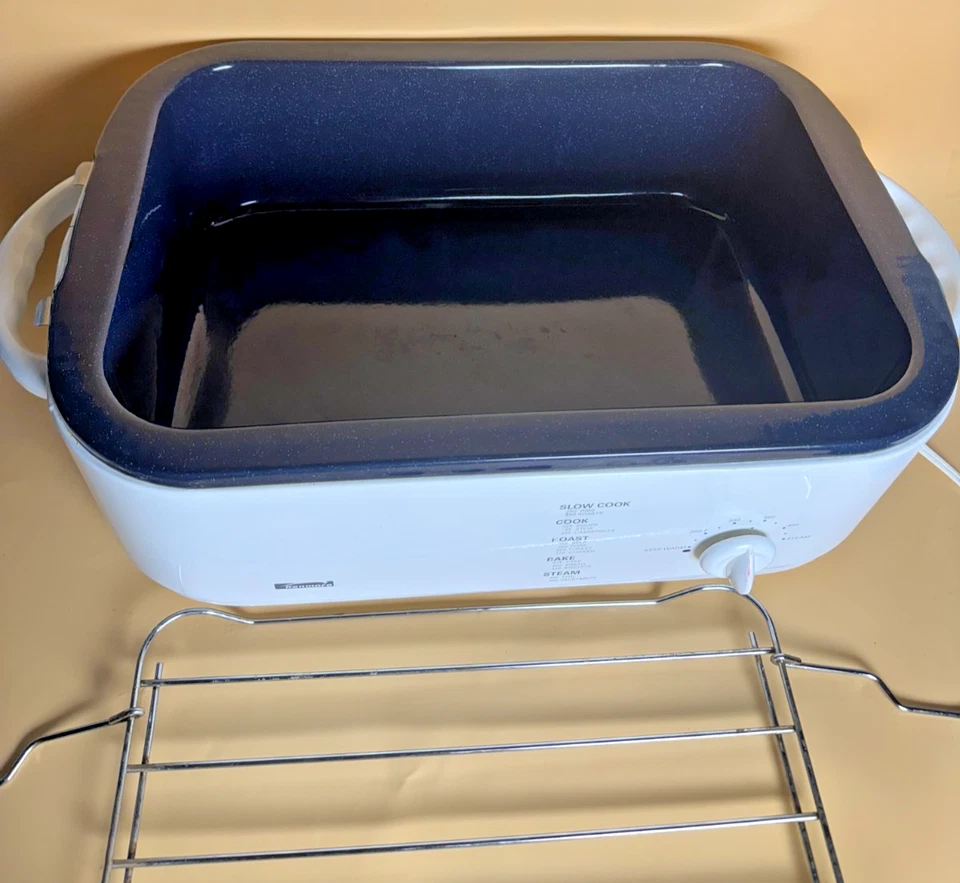 Kenmore KRT18BUF - 18 QT Roaster Oven & Buffet Server Electric Roast Bake Steam - Image 4 of 4