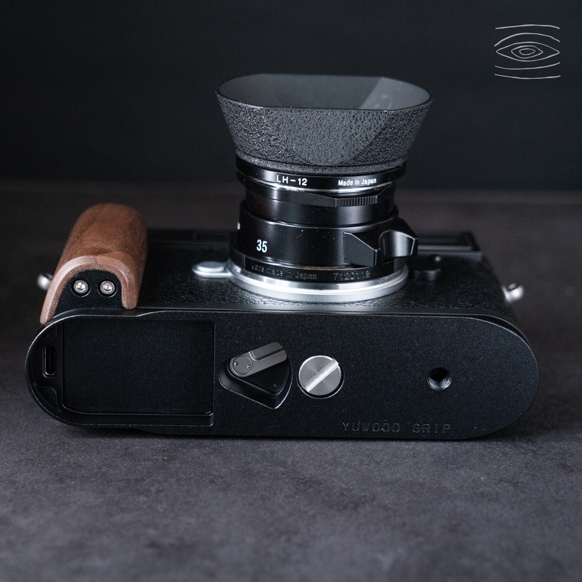 Wood Camera Grip For Leica M11 Camera with Aluminum Alloy Arca