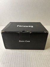 FocuWay Dash Cam Front  Rear Dual 1080P 2 Channels with IR Night NV