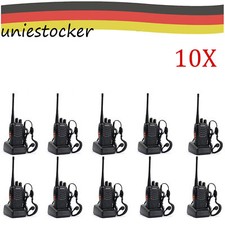 1/2/4/10SET BAOFENG 888S UHF HANDHELD ZWEI-WEGE HAM RADIO HT WALKIE TALKIE ANZUG
