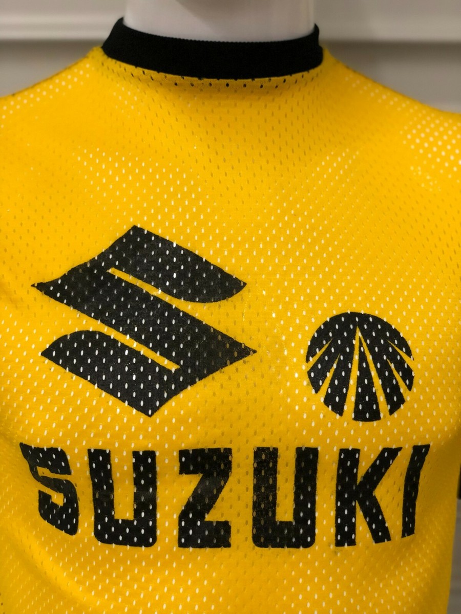 【SCENERITY】Suzuki jersey short sleeve Suzuki VINTAGE Short Sleeve Jersey SM T-shirt Moto Dirt Bike