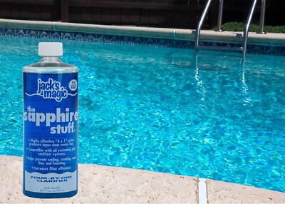 Jack's Magic The Sapphire Stuff 4-in-1 Clarifier For Swimming Pools - 1 Quart