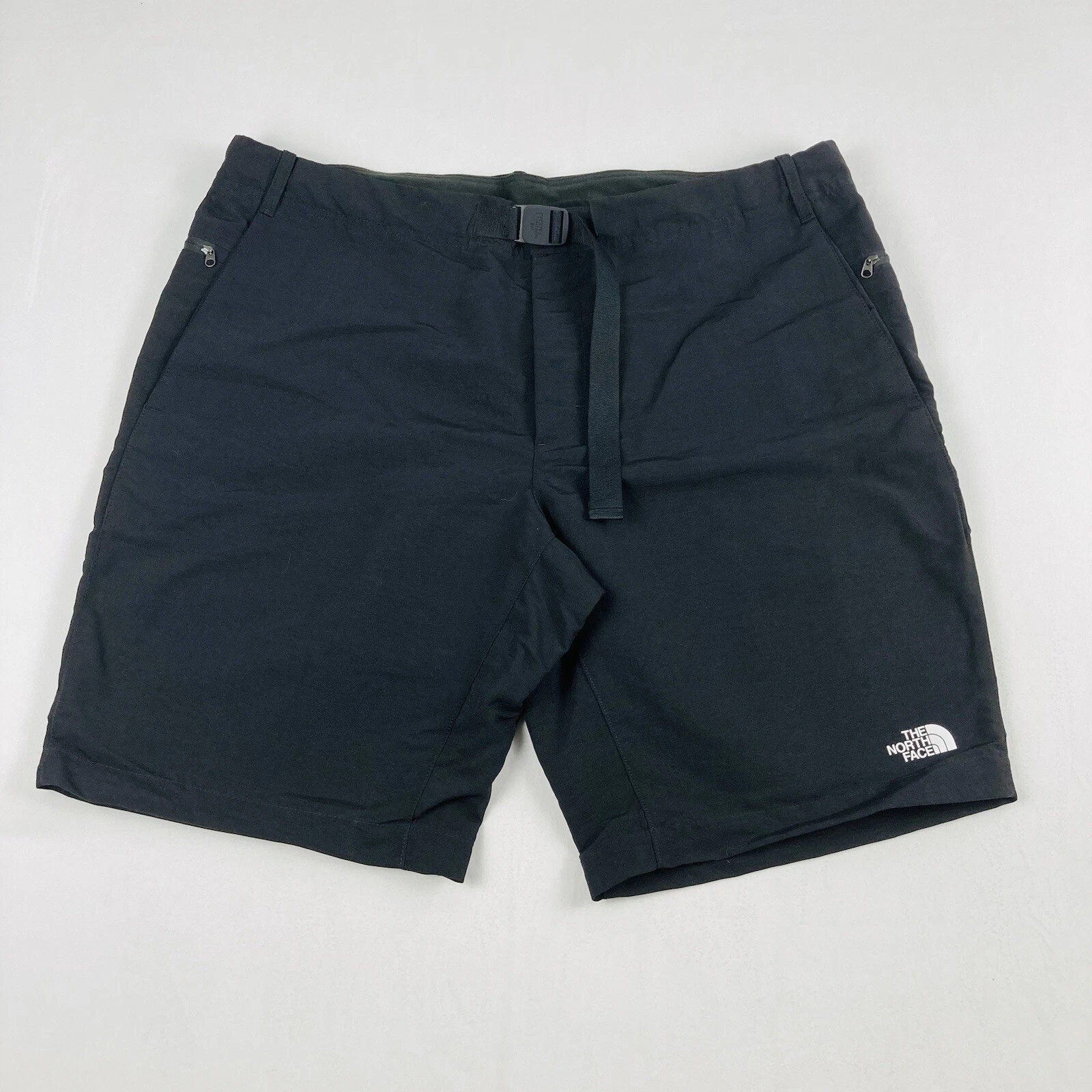 The North Face Mens PRMNT Trail Shorts Black Size 40 Belt Slim Fit BNWT RRP $99