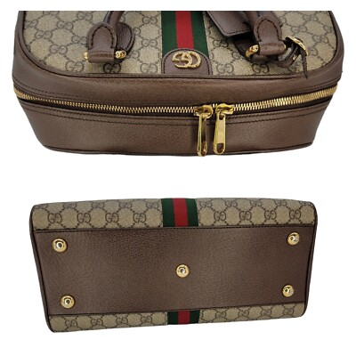 Gucci GG Supreme Ophidia Medium GG Top Handle Bag | eBay