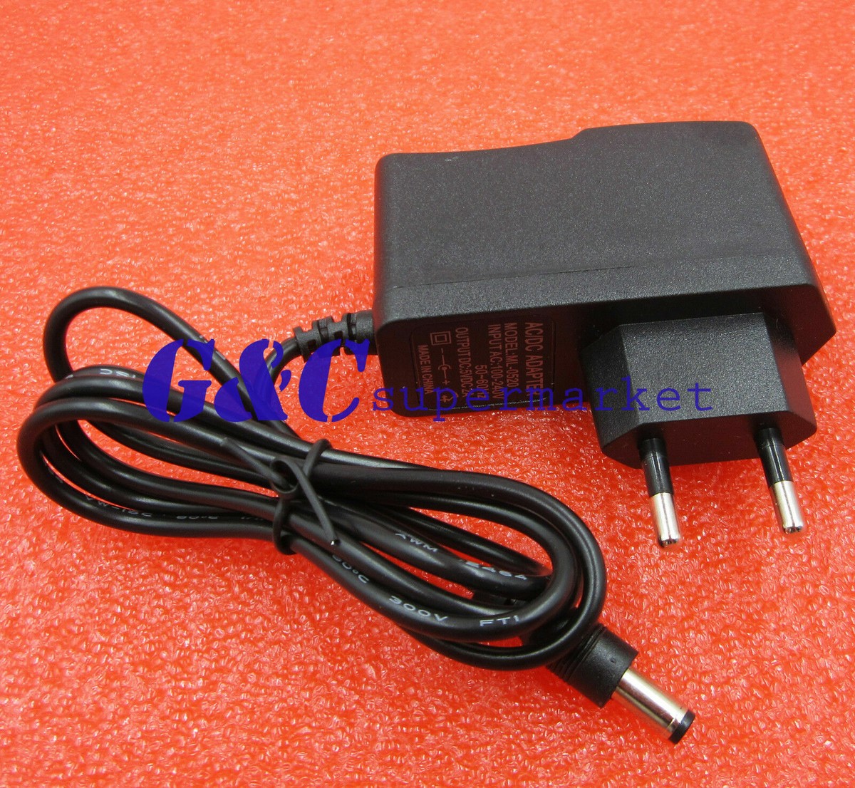 5V 2A 2000mA AC/DC Power Adapter - US & EU Plug Options, 10W, For Various Devices
