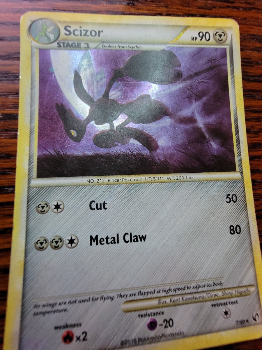MP - Scizor Holo (7/90) - HS Undaunted Set - Pokemon Card | eBay