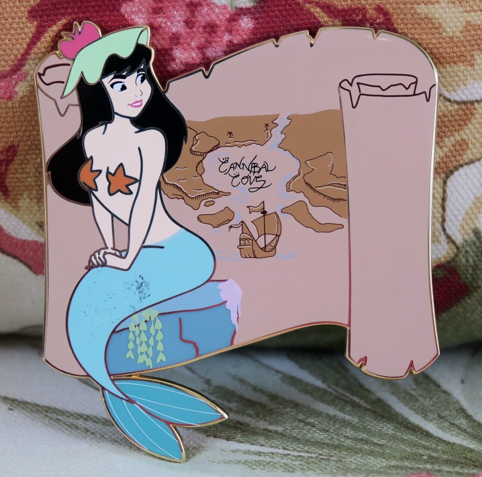 Mermaid adorable pin Mermaid pin's Peter pan Disney -  Portugal