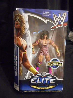WWE  Mattel BHJ88 Elite Collection Flashback Ultimate Warrior 2013 NRFB