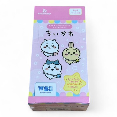 ✅　珍 Black baccara 箱付き ❗️ Weiss Schwarz Chiikawa Blau Booster Pack Box Trading Card
