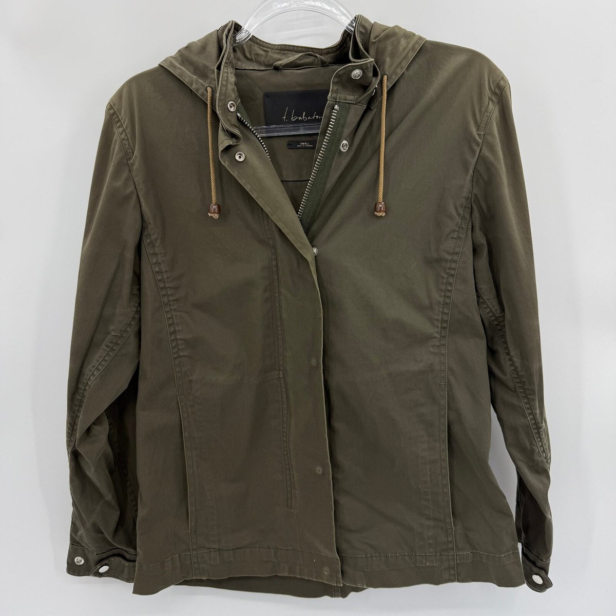T. BABATON by Aritzia Green Utility Jacket Womens Size S T. BABATON by Aritzia Green Utility Jacket Womens Size S