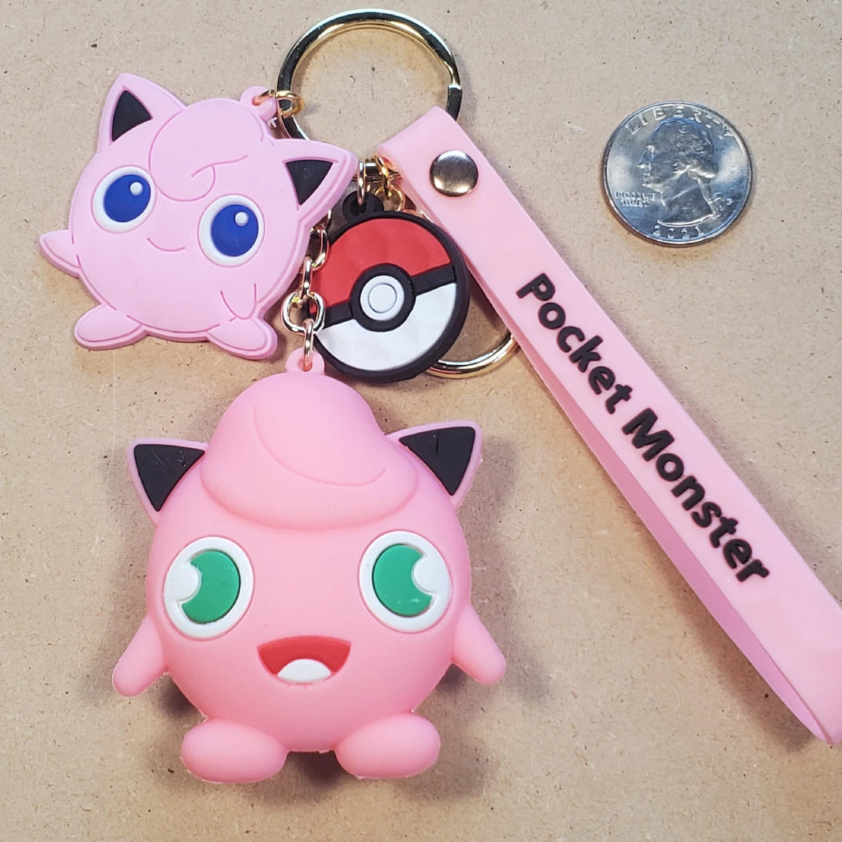 custom cute cartoon 3d keychain with