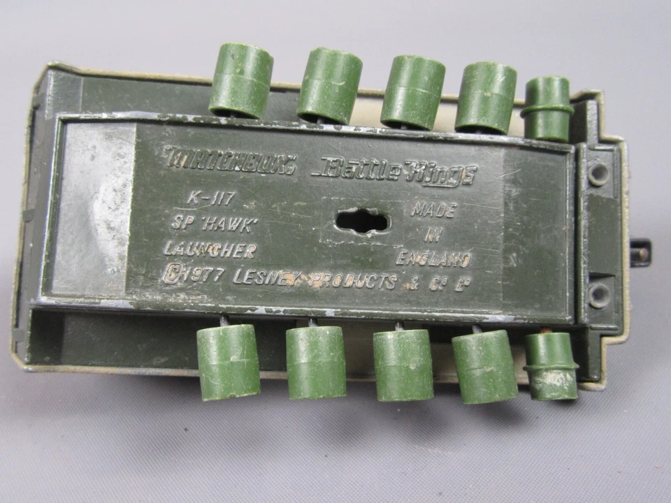 B685 Vintage 1977 Matchbox K117 UK Sp Hawk Launcher Battle Kings Military - Image 3 of 4