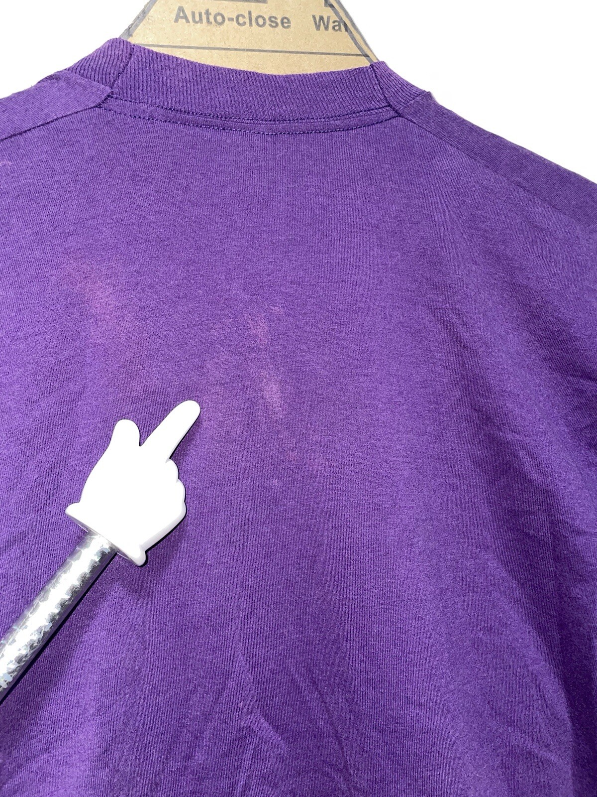 Vintage 90s Novelty Florida Palm Trees T-Shirt Adult Large Purple Beach Made USA