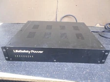 LIFESAFETY POWER RACKMOUNT DC POWER SYSTEM RD250 8 250W 8 OUTPUTS SINGLE VOLTAGE