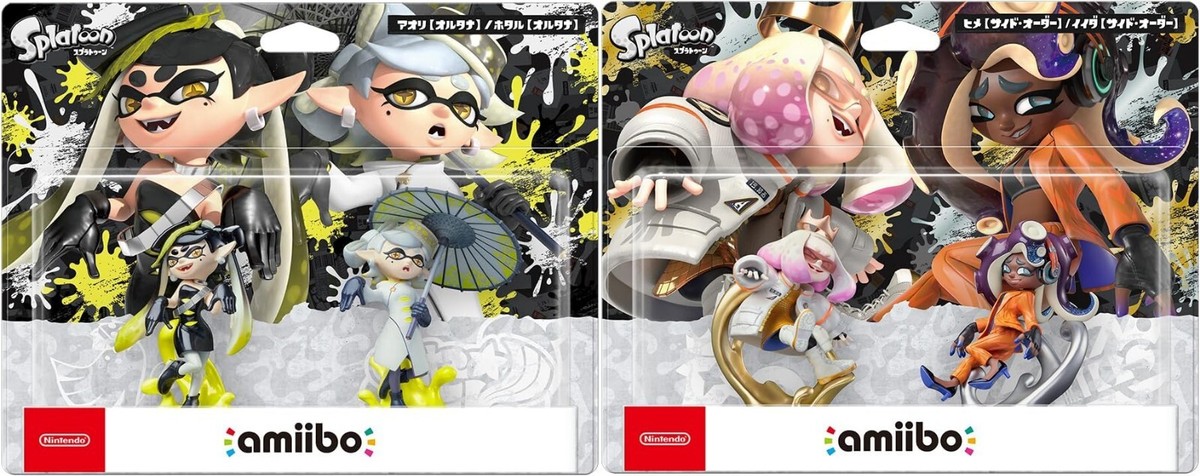 amiibo Splatoon 3 Squid Sisters Alterna & Off the Hook Side Order