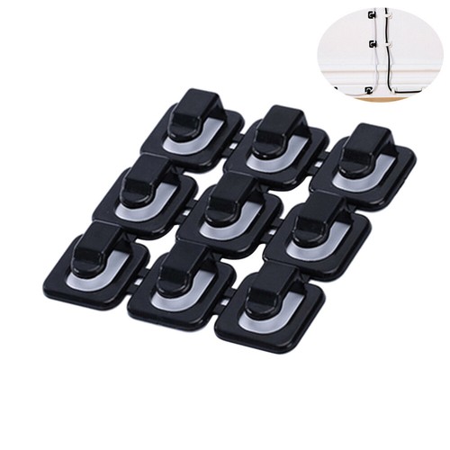 18 Pcs Network Cable Organizer Wire under Desk Electric Cord Adjustable Clips - 第 6/16 張圖片