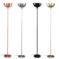 Modern Uplighter Floor Lamp & LED Bulb Various Finishes Living Room Floor Lamp