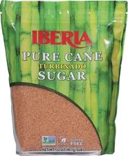 Pure Cane Turbinado Raw Sugar, 32 Oz.