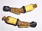 GI Joe Body Part  2002 Dusty V8       Arm Set         C8.5  Very Good