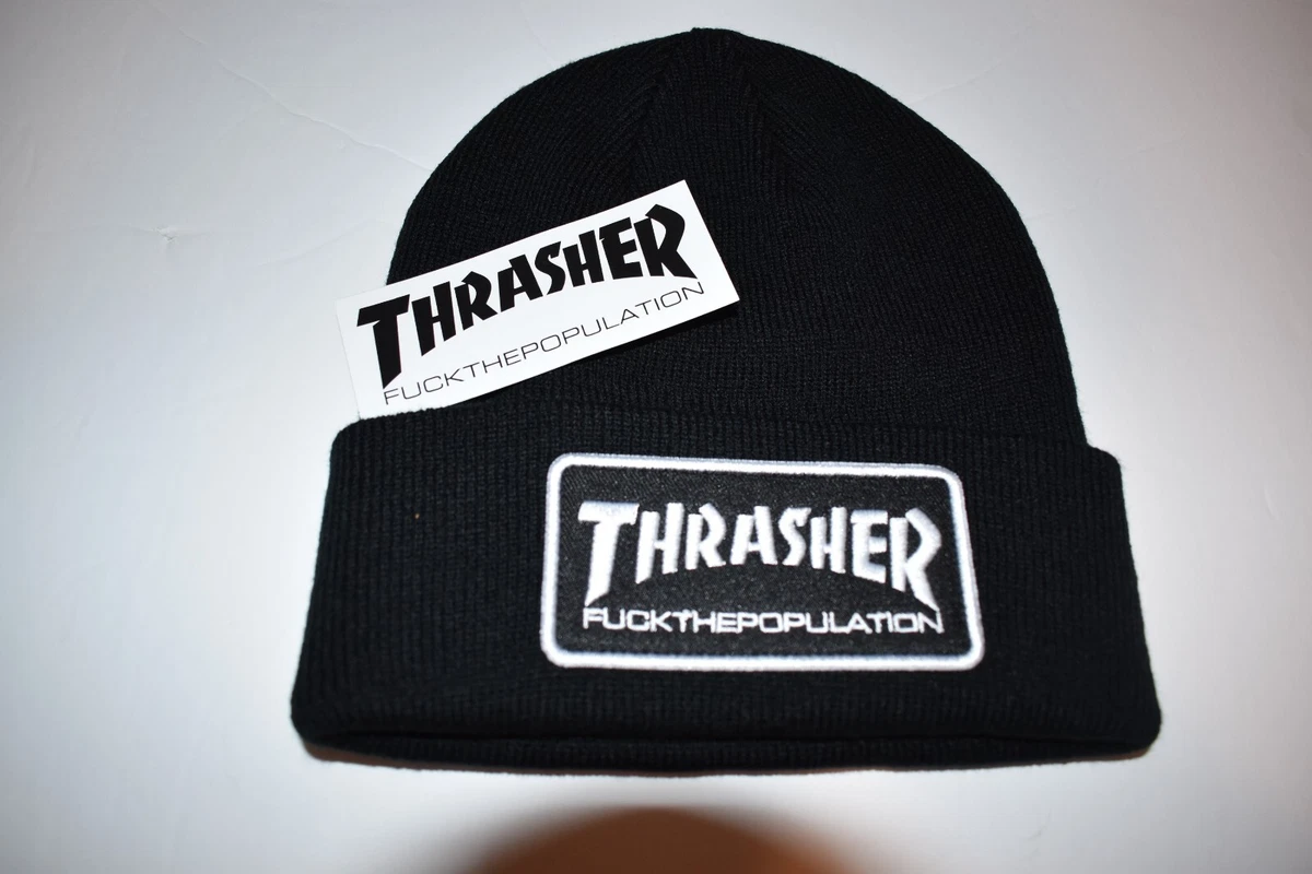 選ぶなら FTP THRASHER LOGO BEANIE ニットキャップ/ビーニー