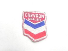 VINTAGE CHEVRON DEALER PATCH/BADGE *PRE-OWNED* GOOD CONDITION