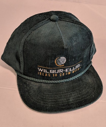 Vintage Green Corduroy WILBUR-ELLIS 