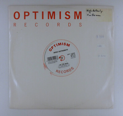 12'' Single Vinyl High Authority -  I'm The Man - K8806 N8