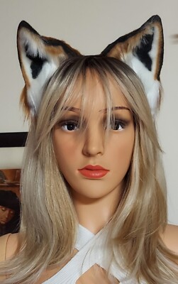 Animal Ears,Fandom,Anime,Furry, Fursuit,Fox,Rabbit,Kigurumi,Costume,Cosplay