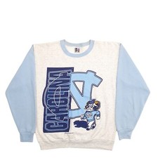 SPORTS LINE North Carolina 1994 90s Vintage Made In USA Jumper Sweatshirt L