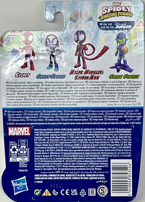 Marvel Figura Green Goblin超大 Spidey And His Amazing Friends – 22,9 Cm, Giocattolo Prescolare Per Bambini 3+ Anni - 3