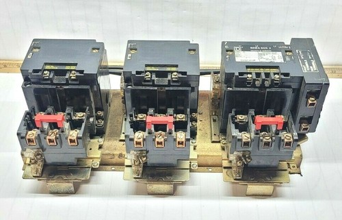 SQUARE D SIZE 2 MULTI-SPEED MOTOR STARTER 600 VAC 120V COIL 25 HP 8811SD01