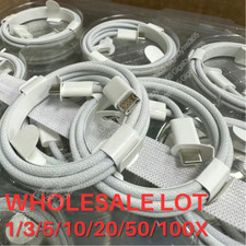 For iPhone 15 16 17 Pro Samsung 60W USB-C Cable PD Fast Charger Type-C Cord Lot