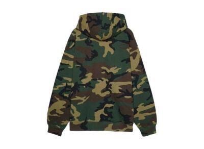 Supreme Small Box Zip Up Hooded Sweatshirt Woodland Camo | eBay