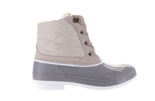 Khombu Womens Gray Snow Boots Size 6 (7523028) - 第 1/4 張圖片