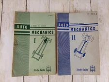 Auto-Mechanics Course 1-2 1960s United States Armed Forces Institute Study Guide