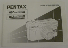 Pentax IQZoom 130m Quartz Date Camera Original Owner's User Manual
