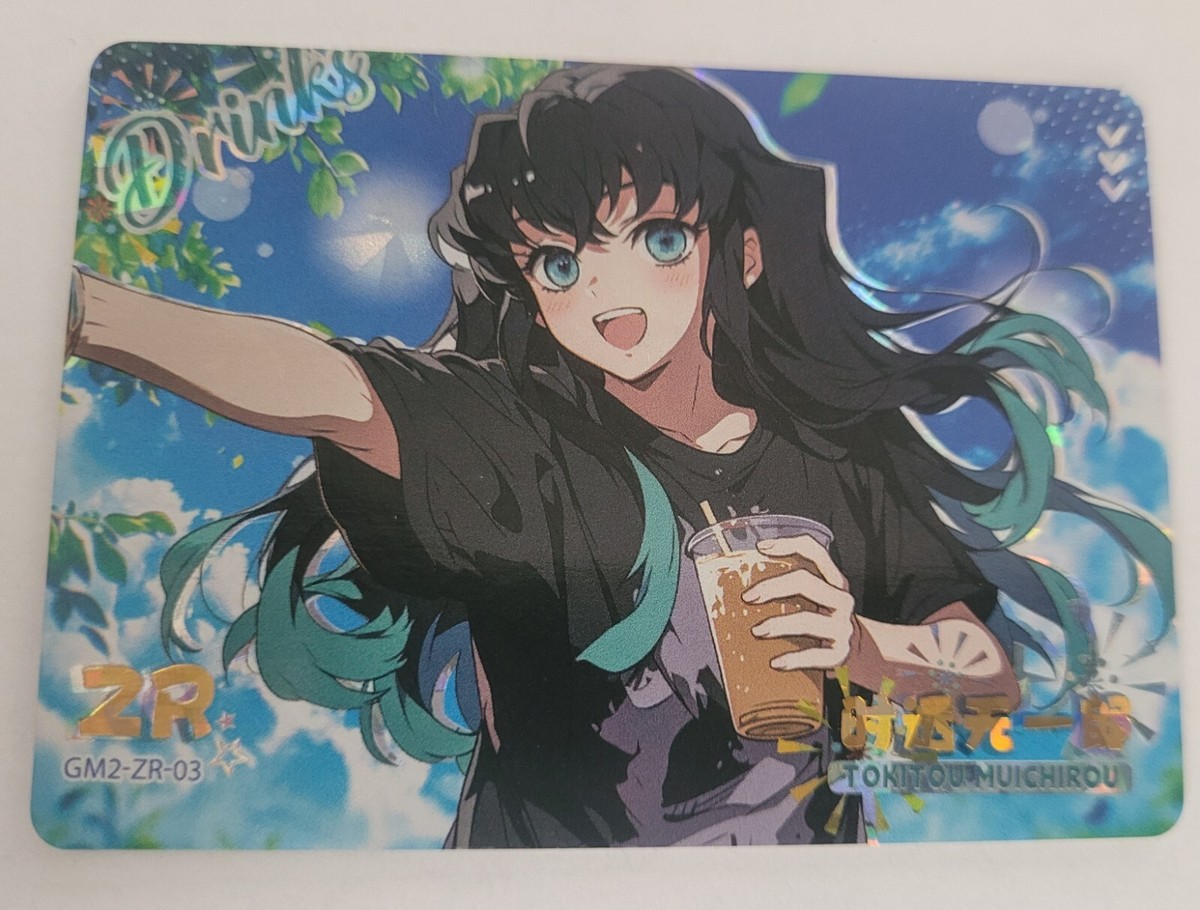 Demon Slayer Pieces of Time ZR Card Muichiro Tokito Anime Manga