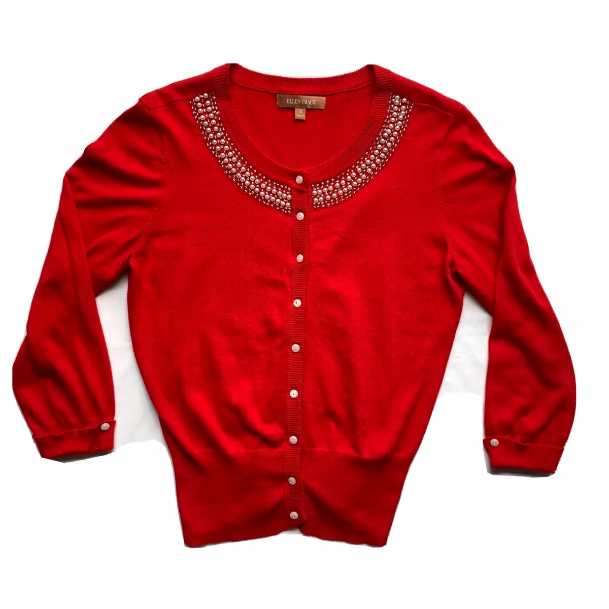 Ellen tracy cardigan best sale sweater