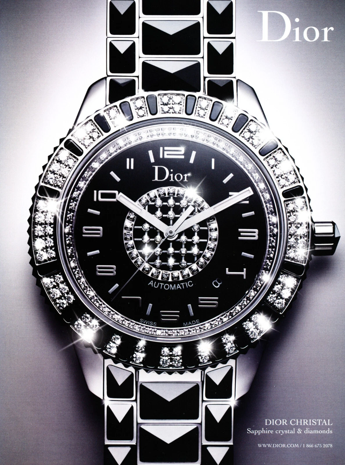 Publicité promo DIOR WATCH MAGAZINE #12 ORIGINALE 