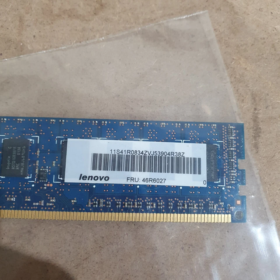 Hynix HMT125U7BFR8C-H9 2-GB 2Rx8 PC3-10600 DDR3-1333MHz 240-Pin DIMM ECC SDRAM - Image 3 of 4